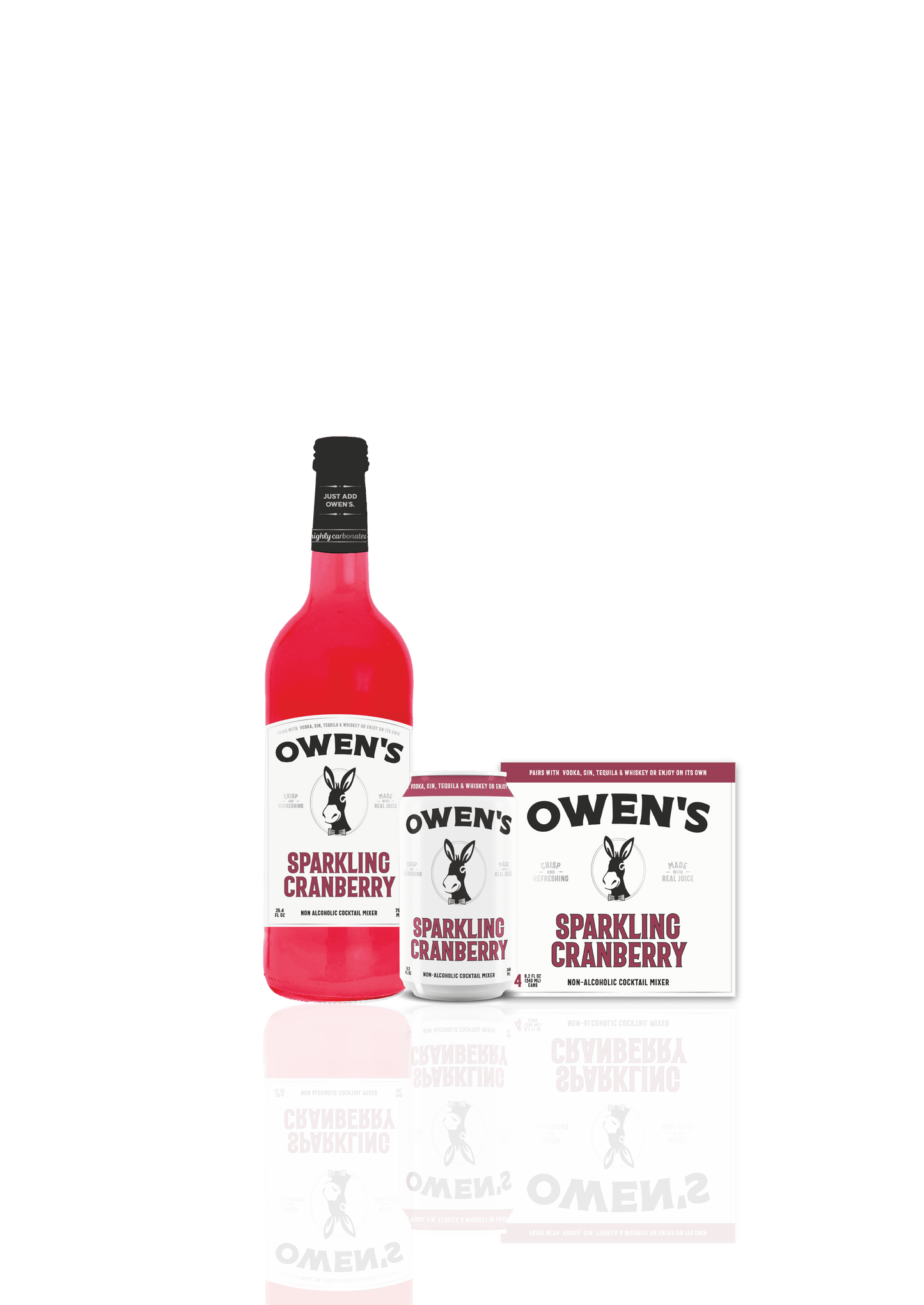 Sparkling Cranberry Mixers Owen's Craft Mixers