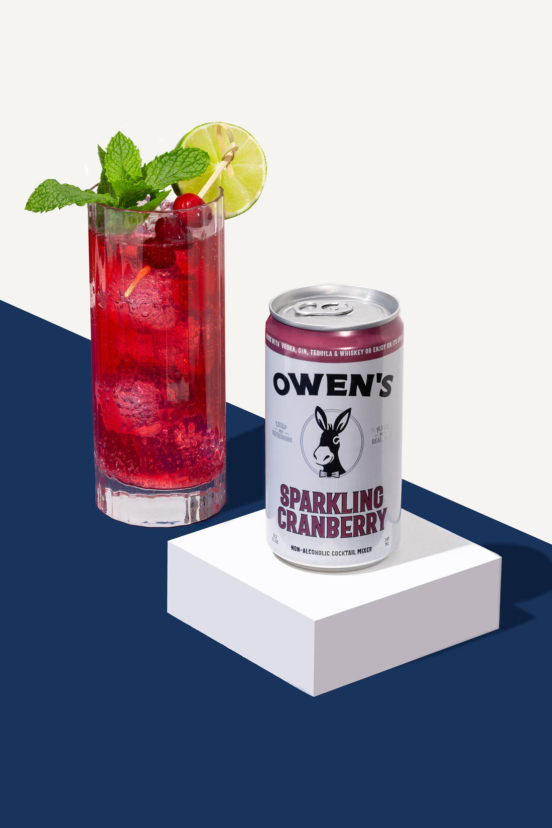 Cranberry Gin + Tonic