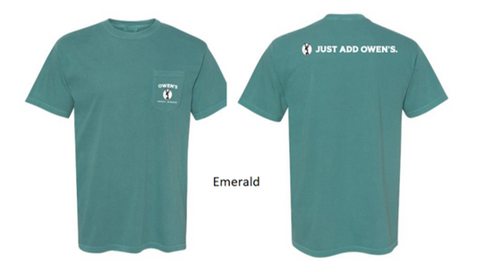 Owen's Pocket Tee (Emerald)