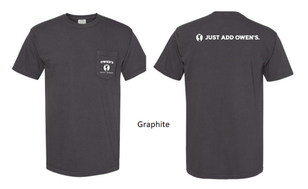 Owen's Pocket Tee (Graphite)